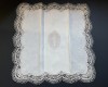 Cuadrante en batista de algod&oacute;n egipcio en color champagne